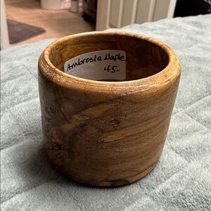 Ambrosia Maple Bangle Bracelet, Small, Children's Size, Retro, Boho